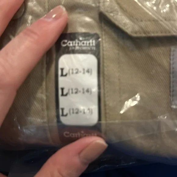 WOMEN'S FLAME RESISTANT twill long sleeve shirt Khaki - Picture 7 of 8